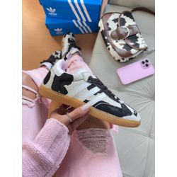 Adidas Samba Cow Print - Couro - 87 - Distribuidora New Vitie 