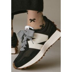 New Balance 327 preto - Couro + Cadarço - 82 - Distribuidora New Vitie 