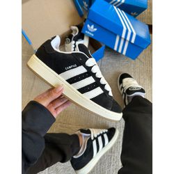 Adidas Campus 00S Unissex Preto/branco COURO - CPP - Distribuidora New Vitie 