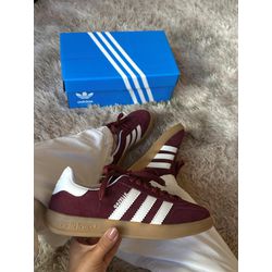 Adidas Gazelle Bordo - 75 - Distribuidora New Vitie 
