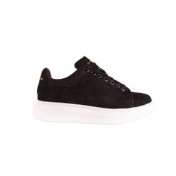 Tênis Alexander Mcqueen Camurça Masculino Preto -... - NEW STEP
