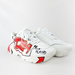 Tênis Dolce Gabbana Daymaster Masculino Branco/V... - NEW STEP
