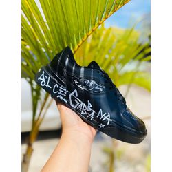Tênis Dolce Gabbana New ROMA PRETO SILKADO - DGNEW... - NEW STEP