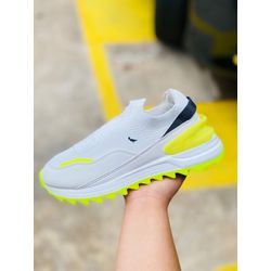 Tênis Reserva Spriz Kinit Branco Flúor - 000446004... - NEW STEP