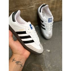 Tenis Adidas Samba branco e preto - 0007140041 - NEW STEP