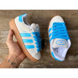 Tênis Adidas Campus BEGE/AZUL BEBE - 0007720288 - NEW STEP