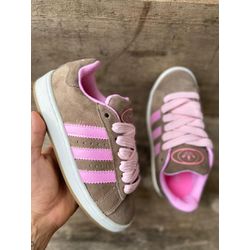 Tênis Adidas Campus CHOCOLATE/ROSA - 0007870293 - NEW STEP