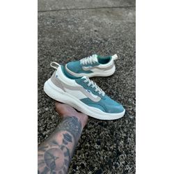 Tenis Vans Ultrarange bege/verde - 0008140029 - NEW STEP