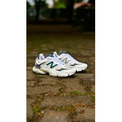 tenis new balance 9060 BRANCO/CHUMBO/VERDE - 00082... - NEW STEP