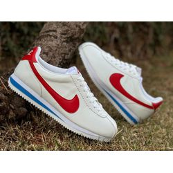 tenis nike cortez BRANCO/VERMELHO/AZUL - 000895036 - NEW STEP