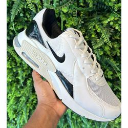 tenis nike exceel BRANCO/PRETO VERNIZ - 0009130374 - NEW STEP