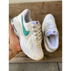 tenis airmax exceel BRANCO VERDE - 0009160065 - NEW STEP