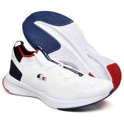 Tênis Lacoste meia Branco/Marinho - 0000790061 - NEW STEP