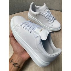 Tênis Alexander Mcqueen Branco Branco - 0005750032 - NEW STEP