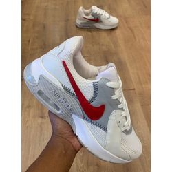 Tênis Air Max Exee BRANCO/CINZA/VERMELHO - 0006420... - NEW STEP