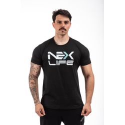 Camiseta Tradicional Algodão PRETO - Nex Life