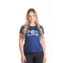 Camiseta Babylook AZUL MARINHO - Nex Life