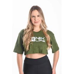 Cropped VERDE MILITAR - Nex Life