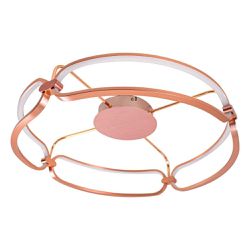 PLAFON LUMINA ROSE GOLD 35W 3000K BELLA - Nicolucci