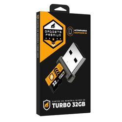Cartão de Memória Turbo 32GB U1 + Adaptador Pendri... - Nicolucci