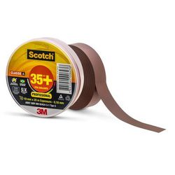Fita Isolante Scotch 35+ Marrom 19mm X 20mts - 3M - Nicolucci