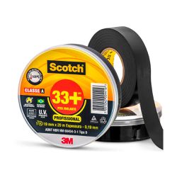 Fita Isolante Scotch 33+ 19MM X 20M - 3M - Nicolucci