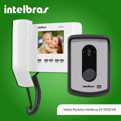 Video Porteiro IV4010 HS/Color Intelbras - Nicolucci