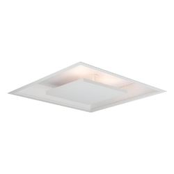 PLAFON NEW PICTURE EMBUTIDO BRANCO 37CM - Nicolucci