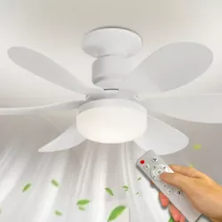 LUMINARIA VENTILADOR TETO 40W 46CM BIV C/ CONTROLE... - Nicolucci