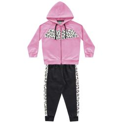 Conjunto Moletom Fakini Bebê Feminino Neon Tamanho... - Nilza Baby Kids