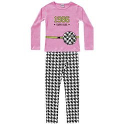 Conjunto Blusa Manga Longa e Legging Fakini Infant... - Nilza Baby Kids