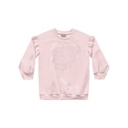 Blusa Moletom Fakini Bebê Feminina Tamanho 1 ao 3 ... - Nilza Baby Kids