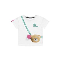 Blusa Fakini Infantil Feminina 4 ao 10 - Branca - ... - Nilza Baby Kids