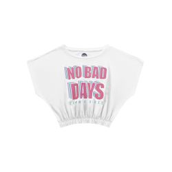 Blusa Fakini Infantil Feminina 12 ao 18 - Branca -... - Nilza Baby Kids