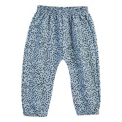 Calça Moletom Dila Bebê Feminina Cinza Estampada T... - Nilza Baby Kids