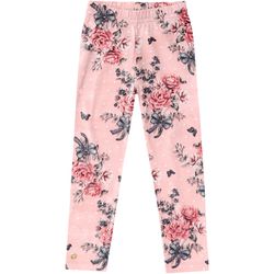 Calça Legging Milon Infantil Estampada Rosa Tamanh... - Nilza Baby Kids