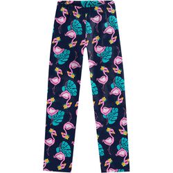 Calça Legging Kyly Infantil Feminina Estampada Fla... - Nilza Baby Kids