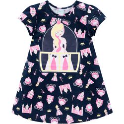 Camisola Kyly Infantil Feminina Princesa - 66236 - Nilza Baby Kids