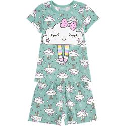 Pijama Kyly Infantil Feminino Nuvem 4 ao 12 - 6755 - Nilza Baby Kids