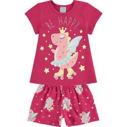 Pijama Kyly Bebê Feminino Unicórnio 1-2-3 - 67655 - Nilza Baby Kids