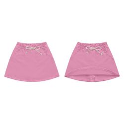 Short Saia Kiko e Kika Infantil Feminino 4 ao 10 -... - Nilza Baby Kids