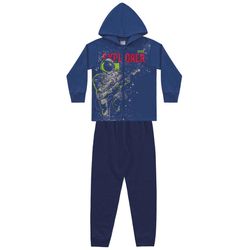 Conjunto Moletom Fakini Masculino Infantil Tamanho... - Nilza Baby Kids