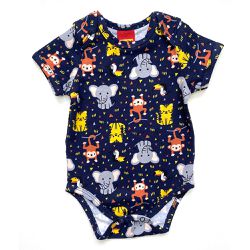 Body Kyly Bebê Masculino - 63051-Am - Nilza Baby Kids