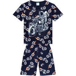 Pijama Kyly Bebê Masculino Camiseta Estampa Astron... - Nilza Baby Kids