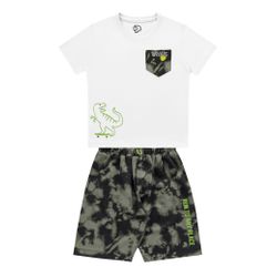 Conjunto Playground Bebê Masculino P-M-G - Branco ... - Nilza Baby Kids