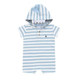 Macacão Kiko Baby Bebê Masculino P-M-G Azul Claro ... - Nilza Baby Kids