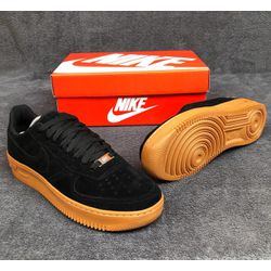 Tênis Air Force - Preto Camurça - Nina Store Multimarcas