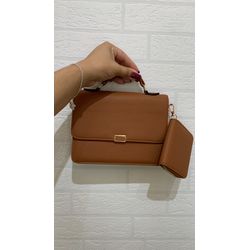 Bolsa Carteira Caramelo - Nina Store Multimarcas