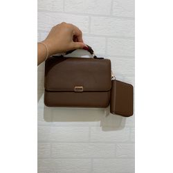 Bolsa Carteira Marrom - Nina Store Multimarcas