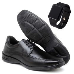 Sapato Social Conforto Antistress de Amarrar Smart... - NINE4 STORE